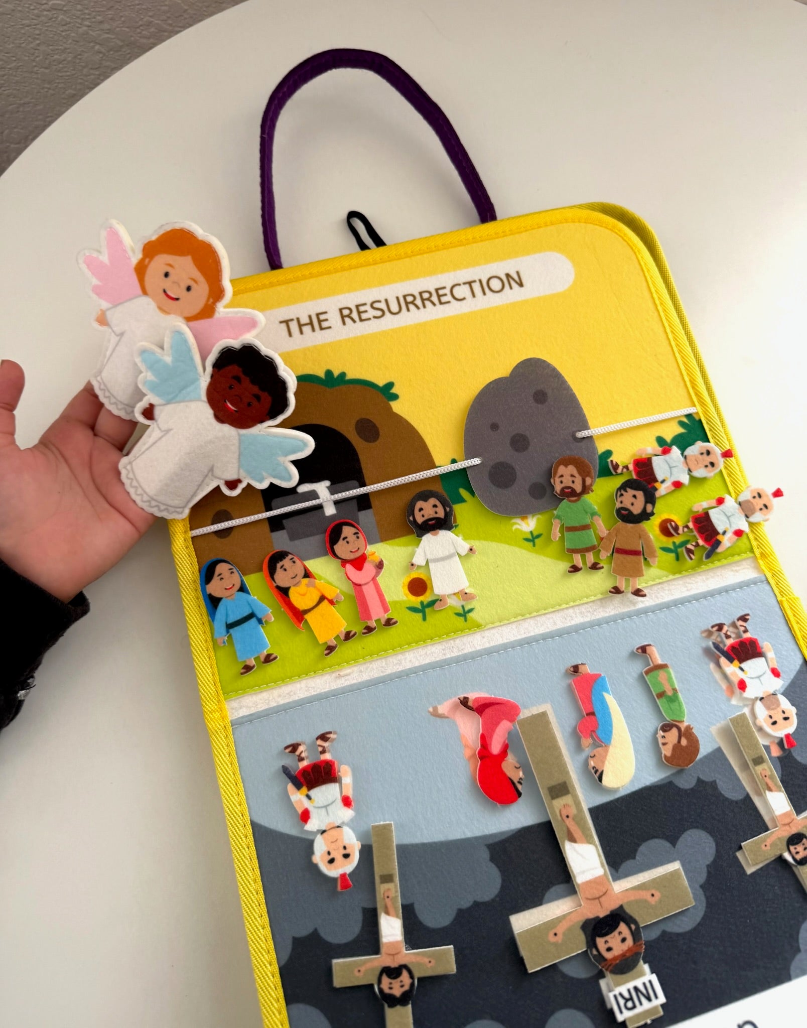 My Pray & Play Holy Week to Easter Busy Book - A Quiet Felt Book