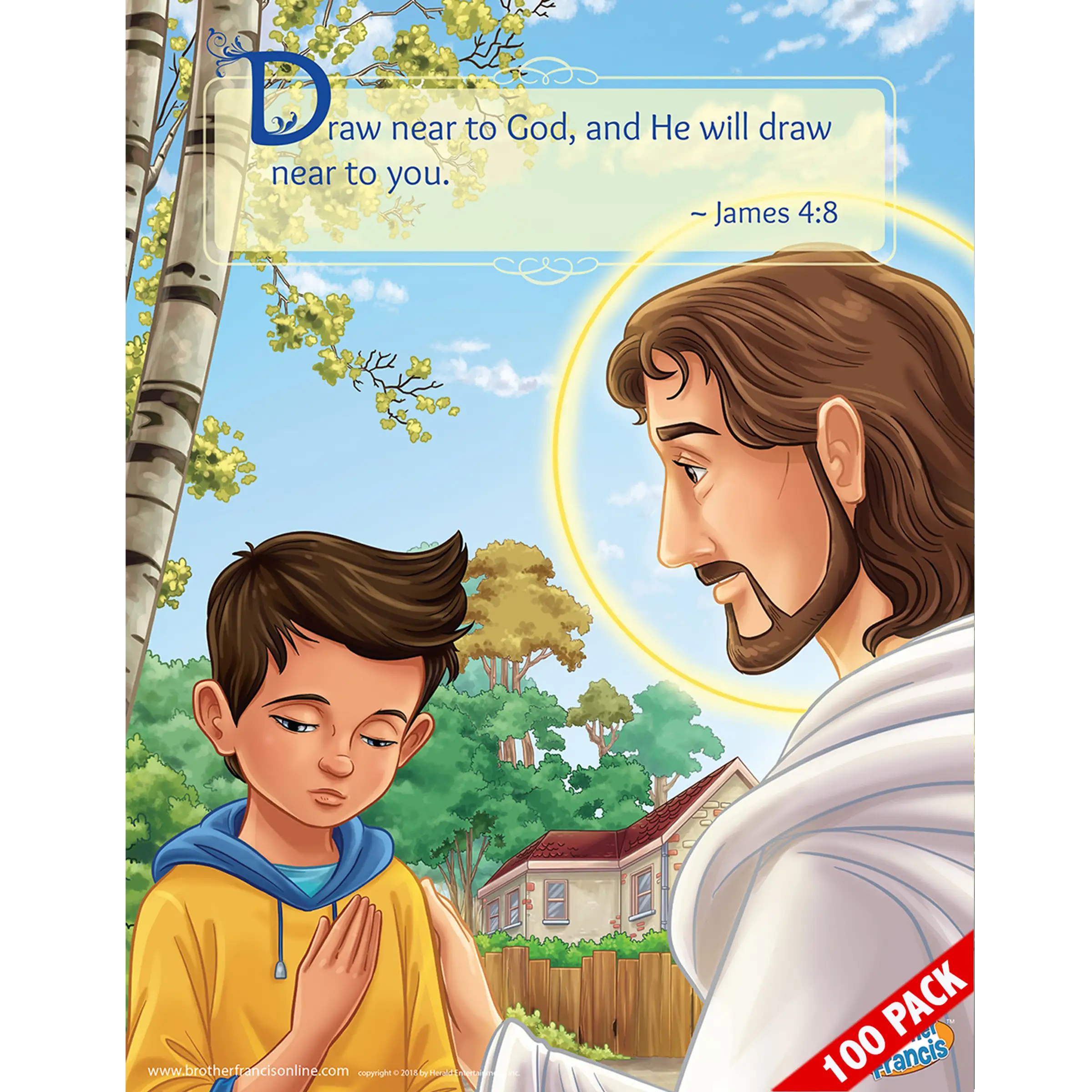 Brother Francis Mini Poster - Examination of Conscience (Boy)