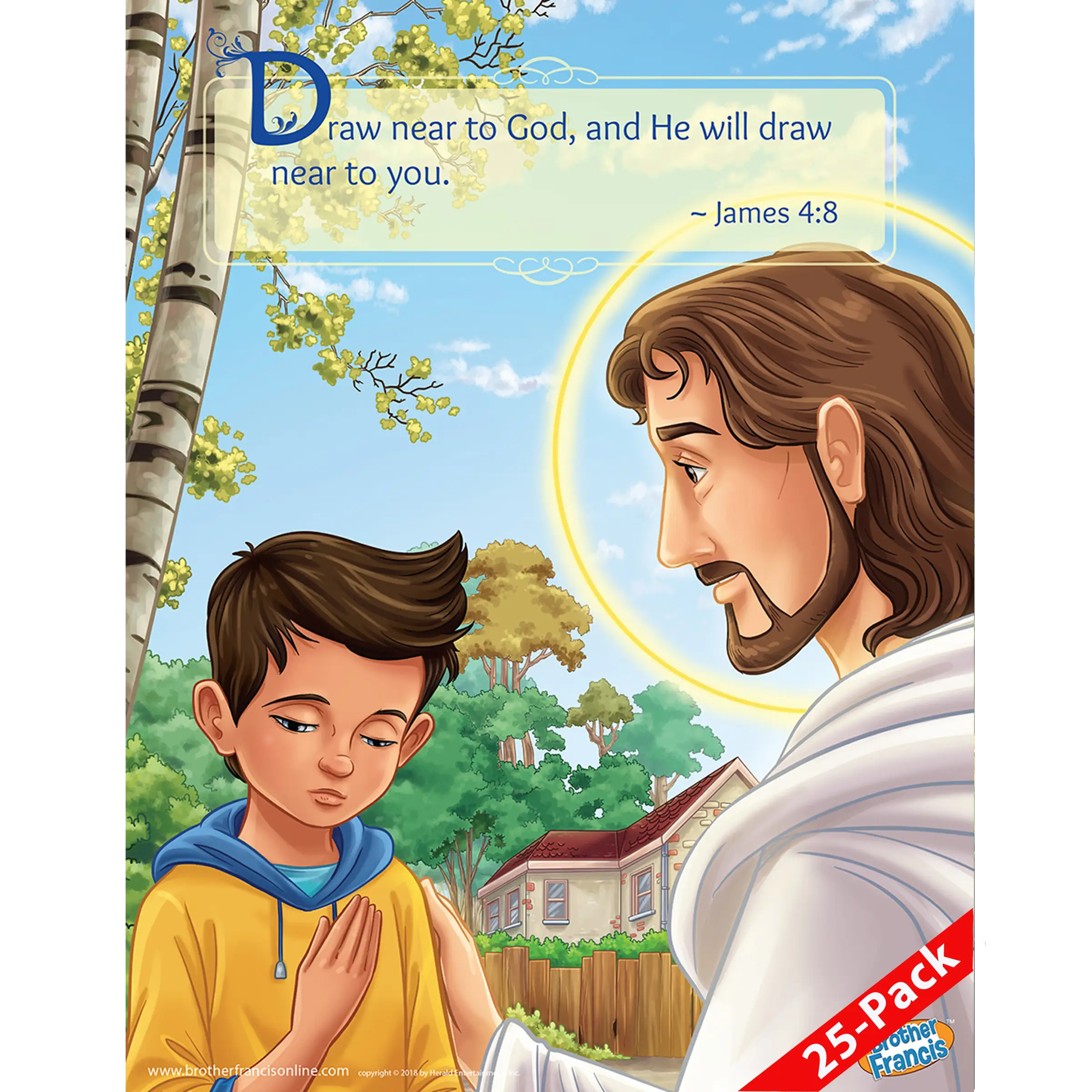Brother Francis Mini Poster - Examination of Conscience (Boy)