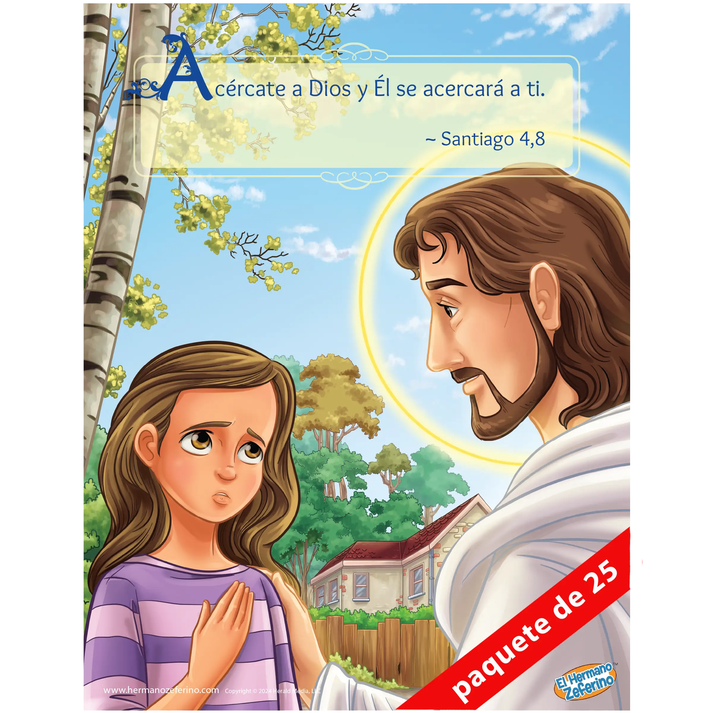 Mini póster - Examen de Conciencia Niña