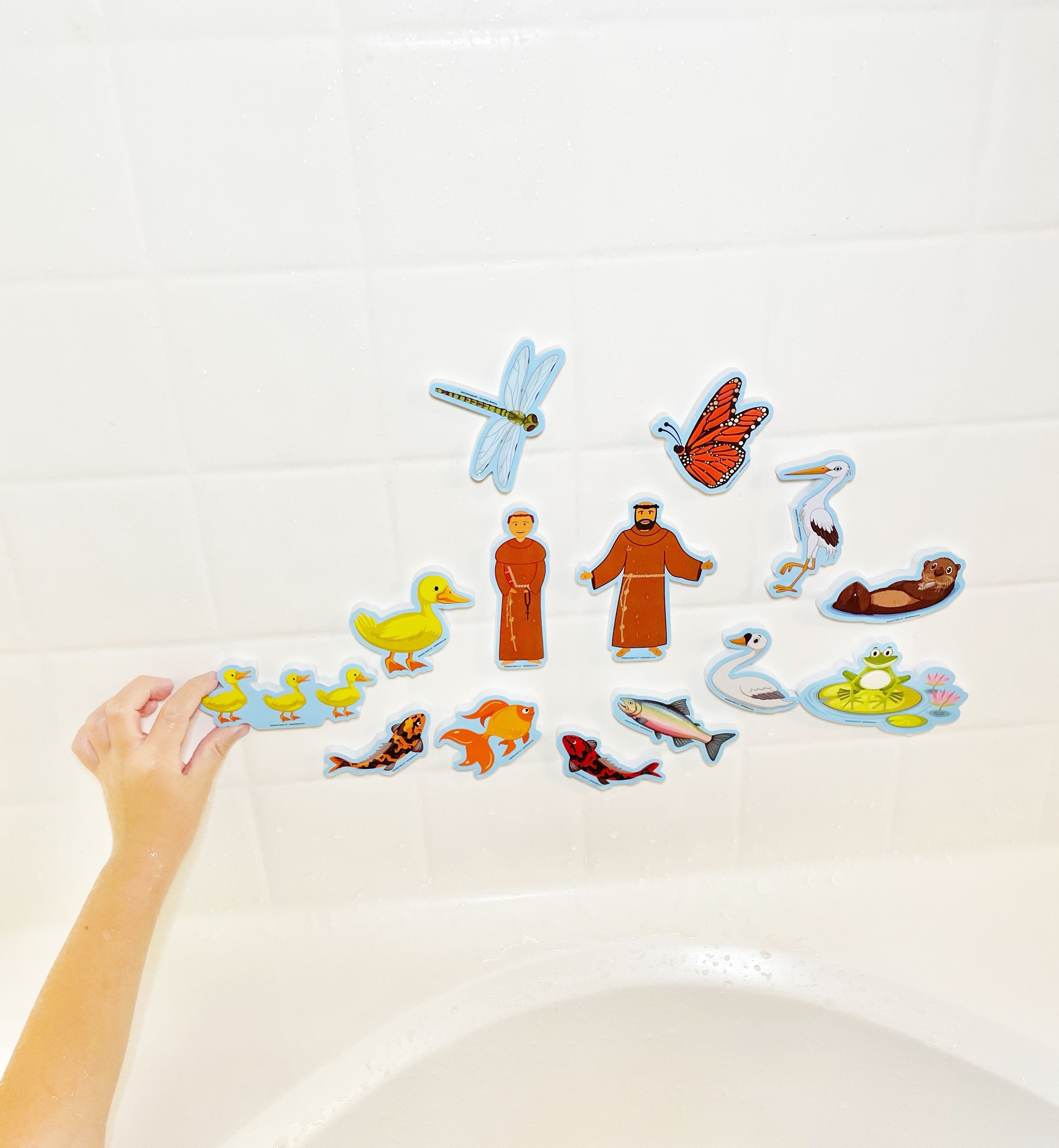 Saint Francis & Friends Bath Set