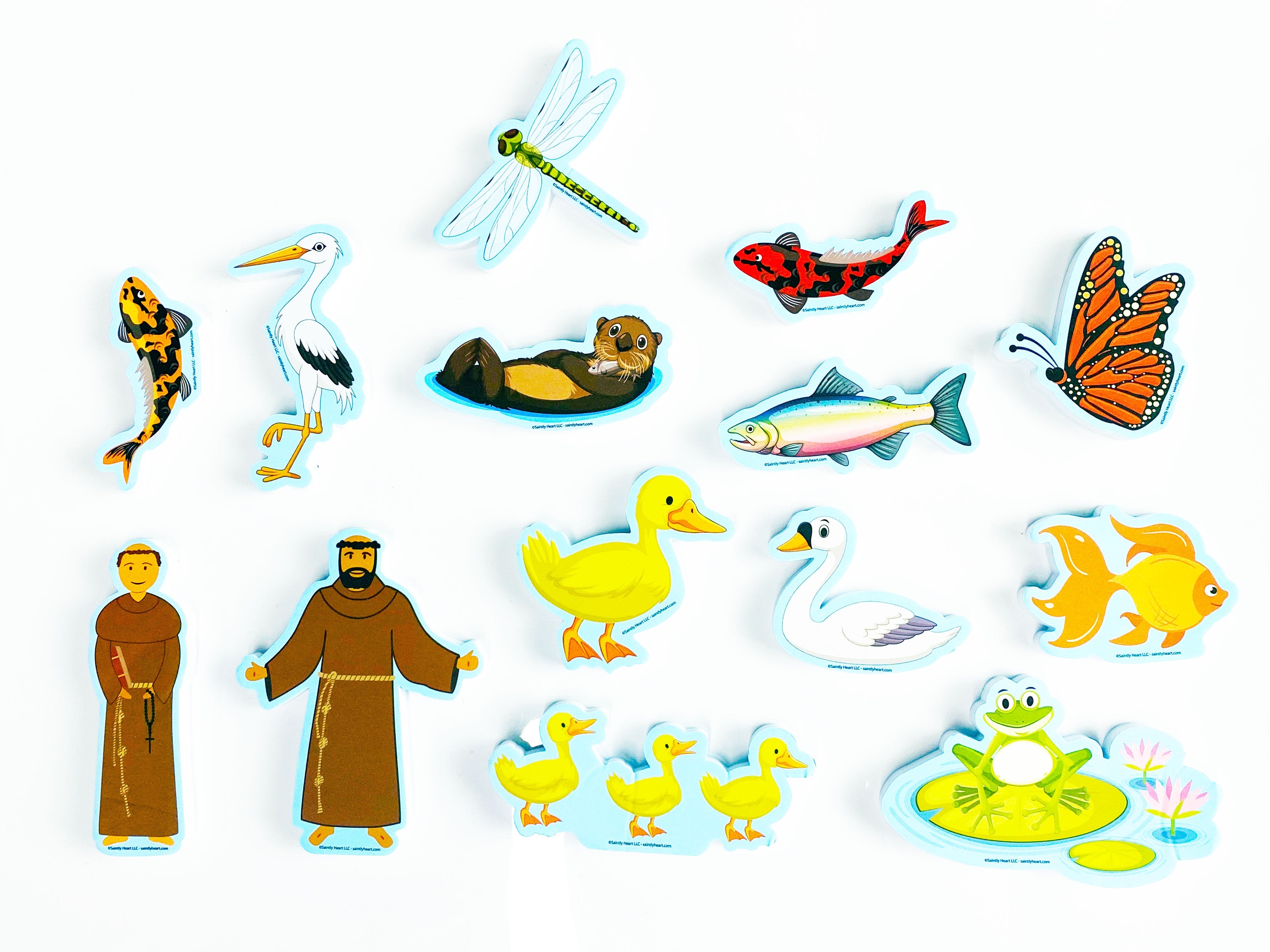 Saint Francis & Friends Bath Set