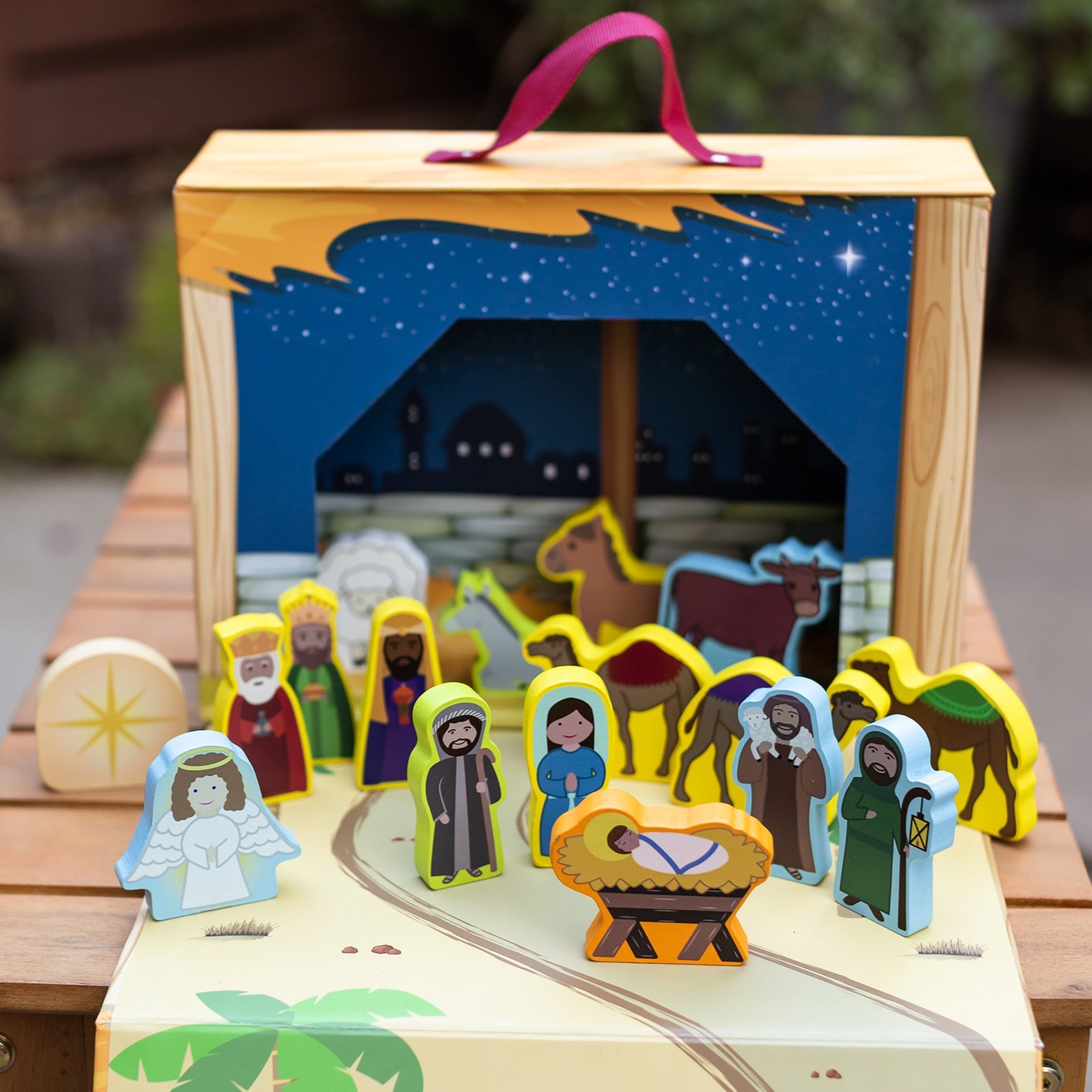 Saintly Heart Nativity Playset
