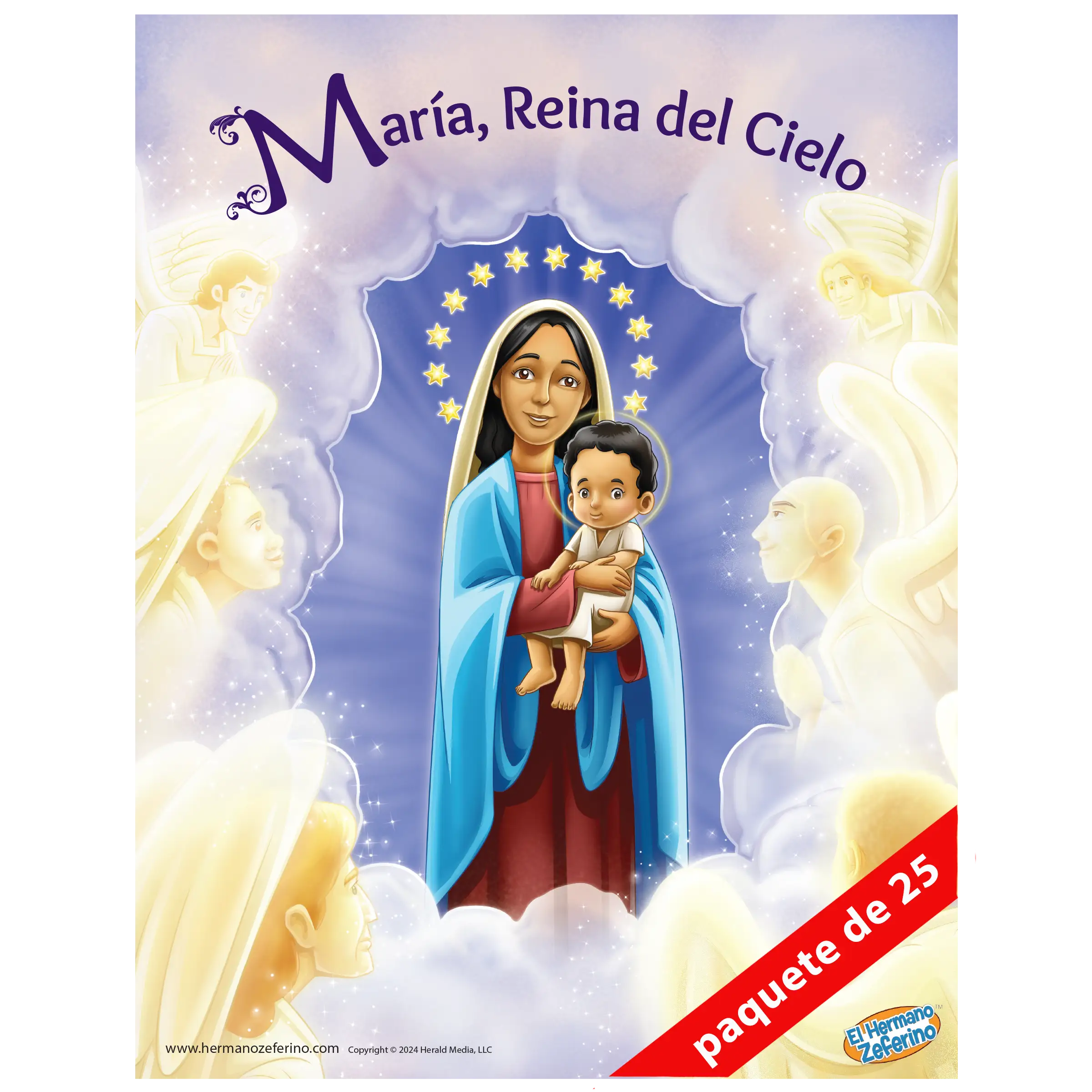Mini póster - María, Reina del Cielo
