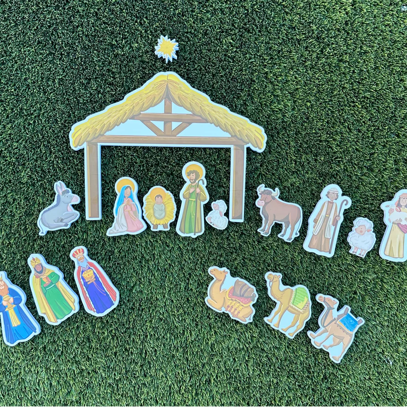 Quiet Nativity Set