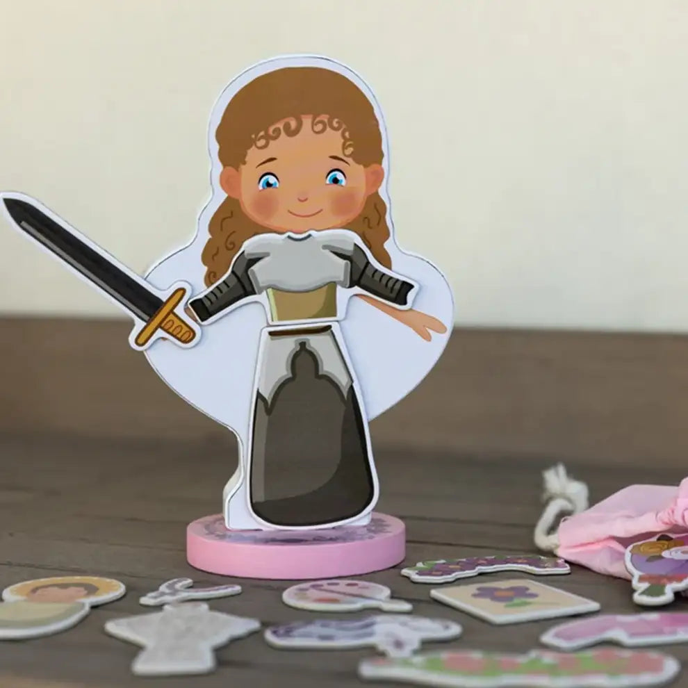 St. Therese Magnetic Wooden Dress-up Doll