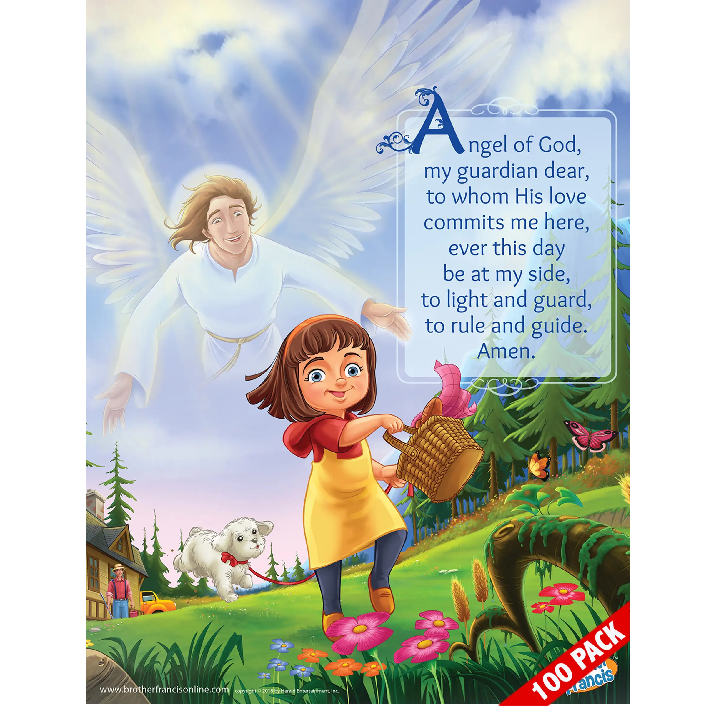 Brother Francis Mini Poster - Angel of God