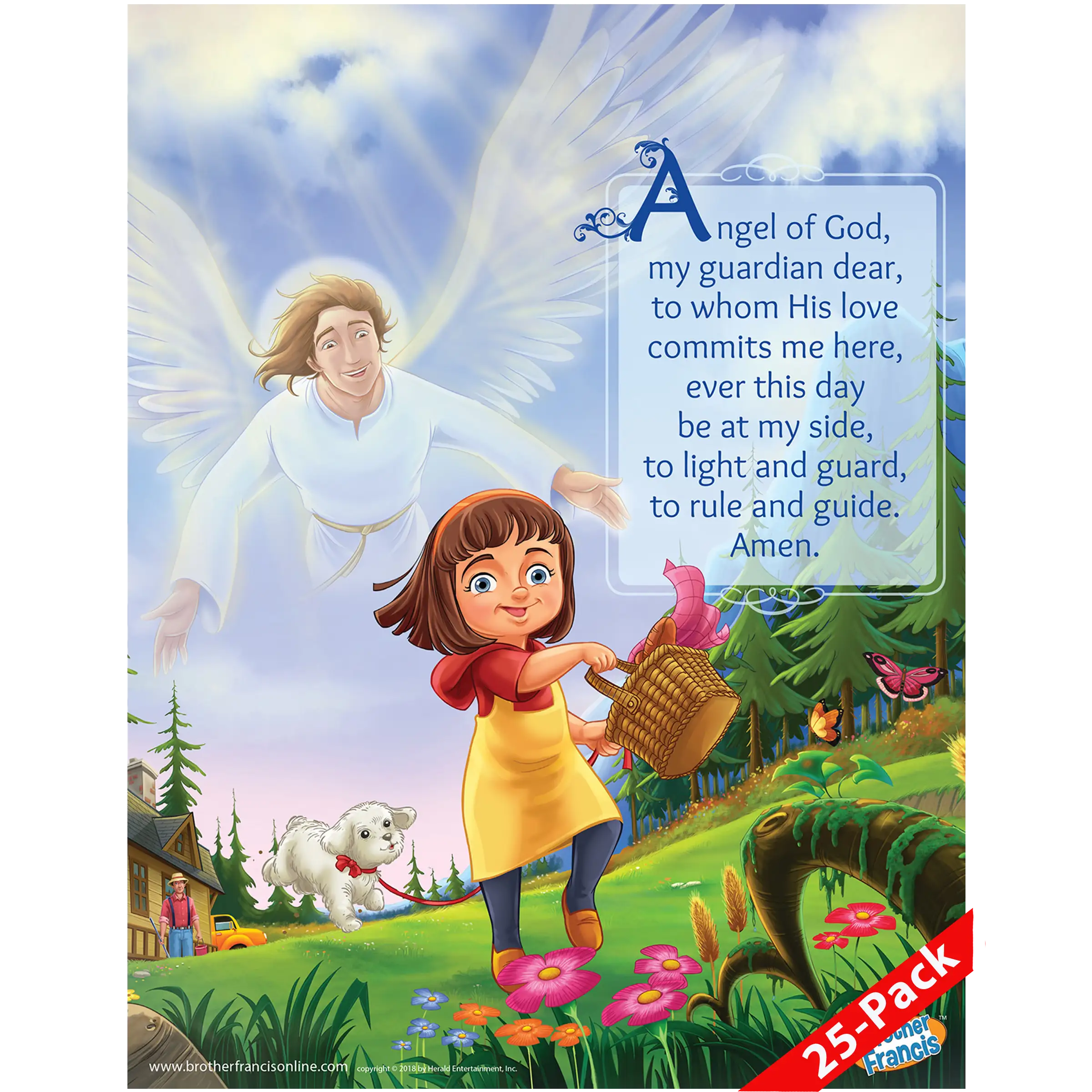 Brother Francis Mini Poster - Angel of God