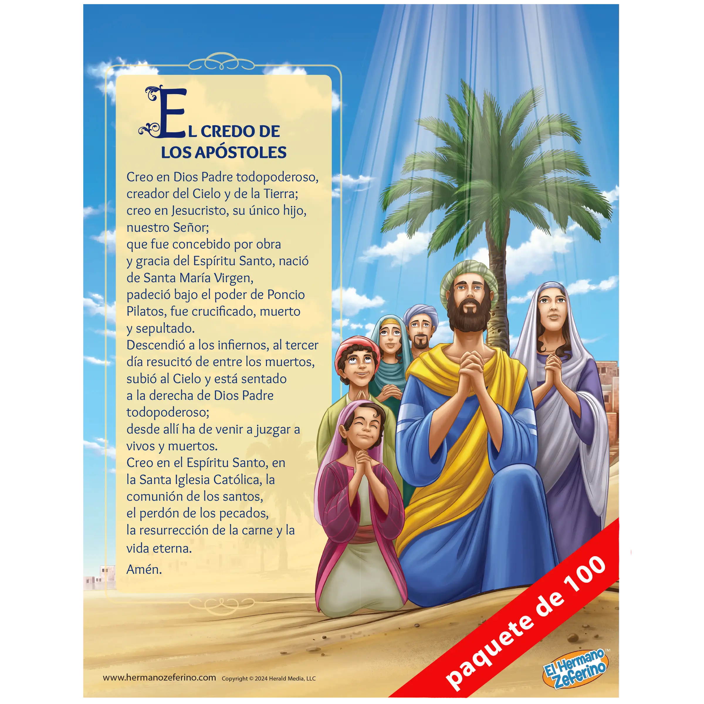 Mini póster - El Credo de los Apóstoles
