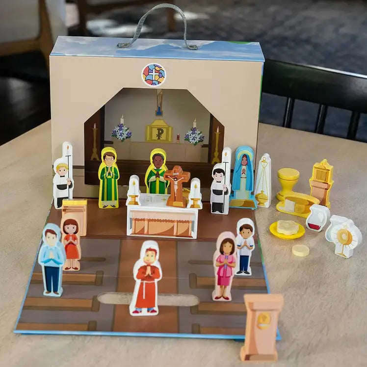 The Brother Francis Catholic Church Playset
