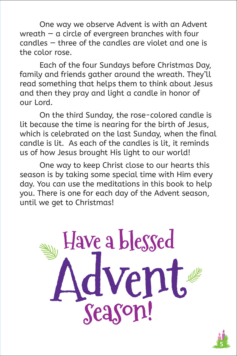 The Days of Advent - Children's Reader