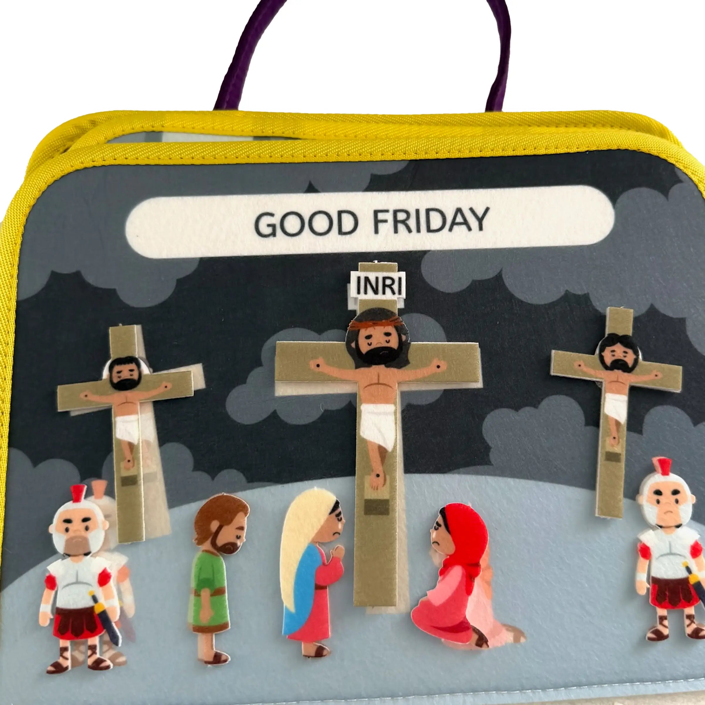 My Pray & Play Holy Week to Easter Busy Book - A Quiet Felt Book