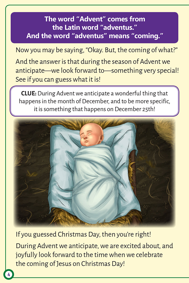 Let's Learn About Advent – Children's Reader
