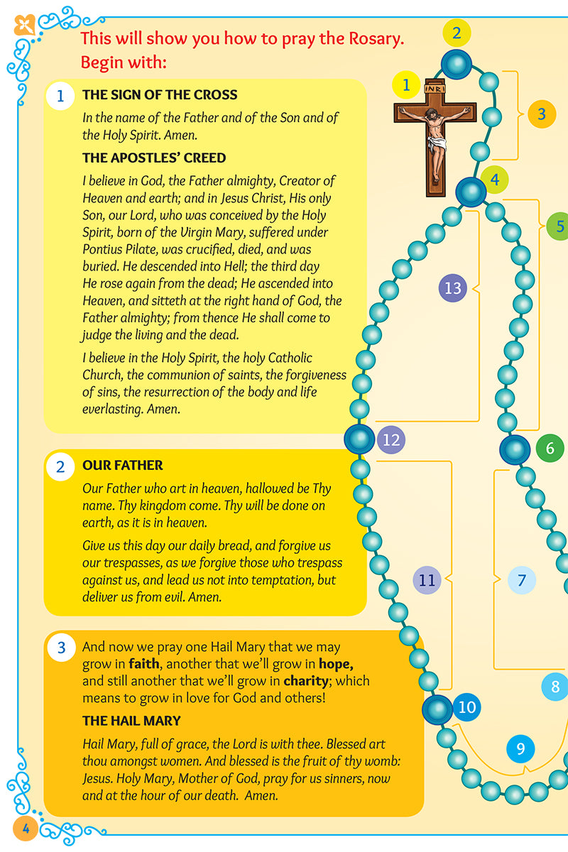 Let's Learn About the Rosary – Children's Reader