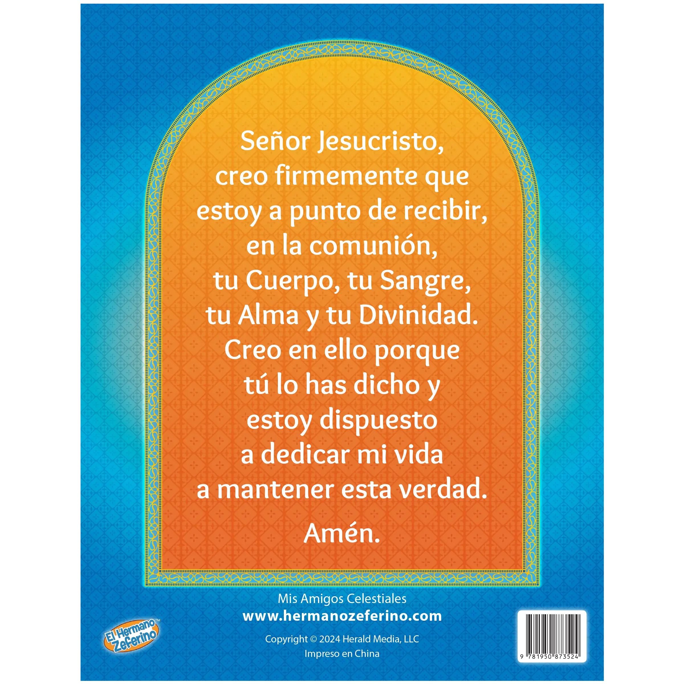 Mini póster - Mi primera comunión