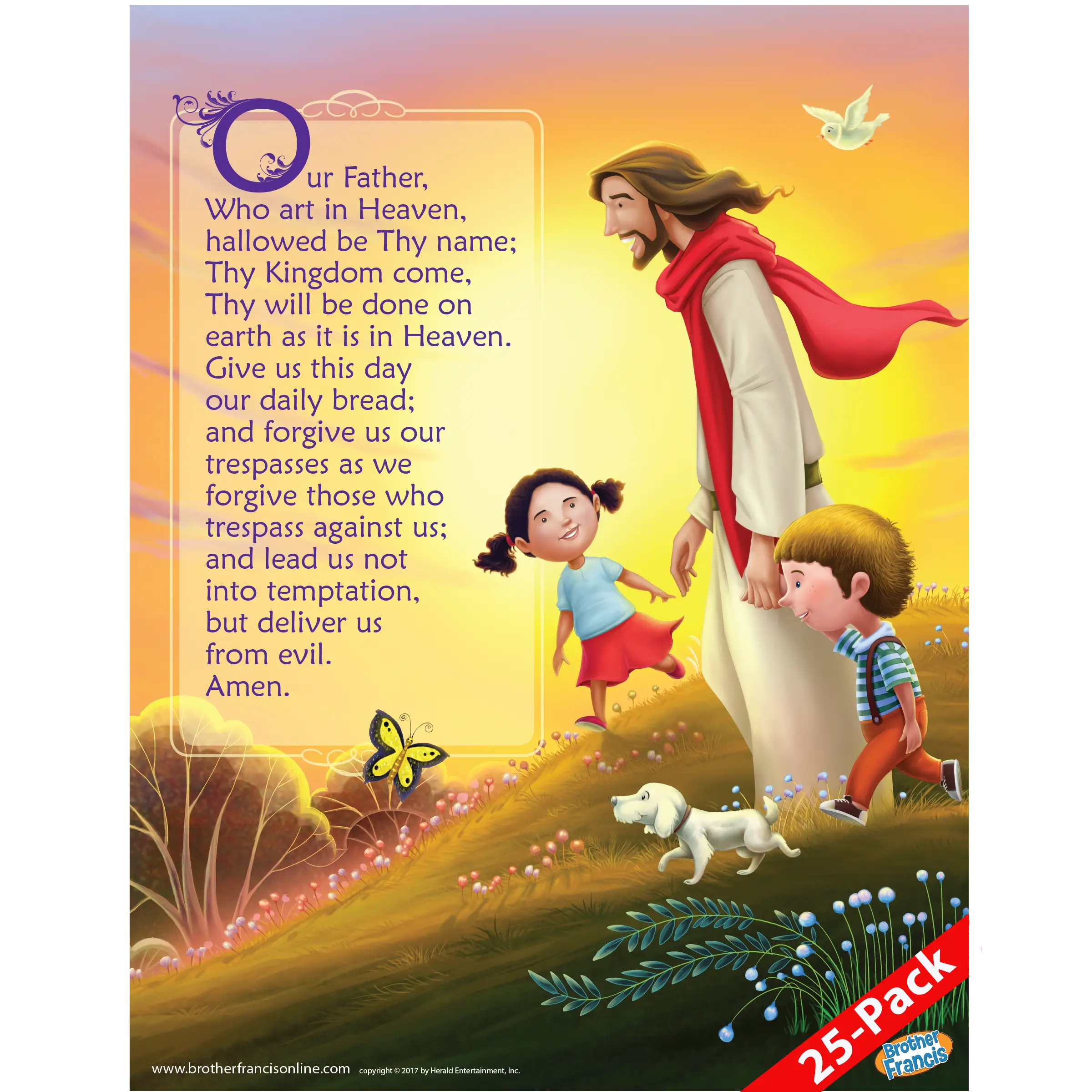 Brother Francis Mini Poster - Our Father