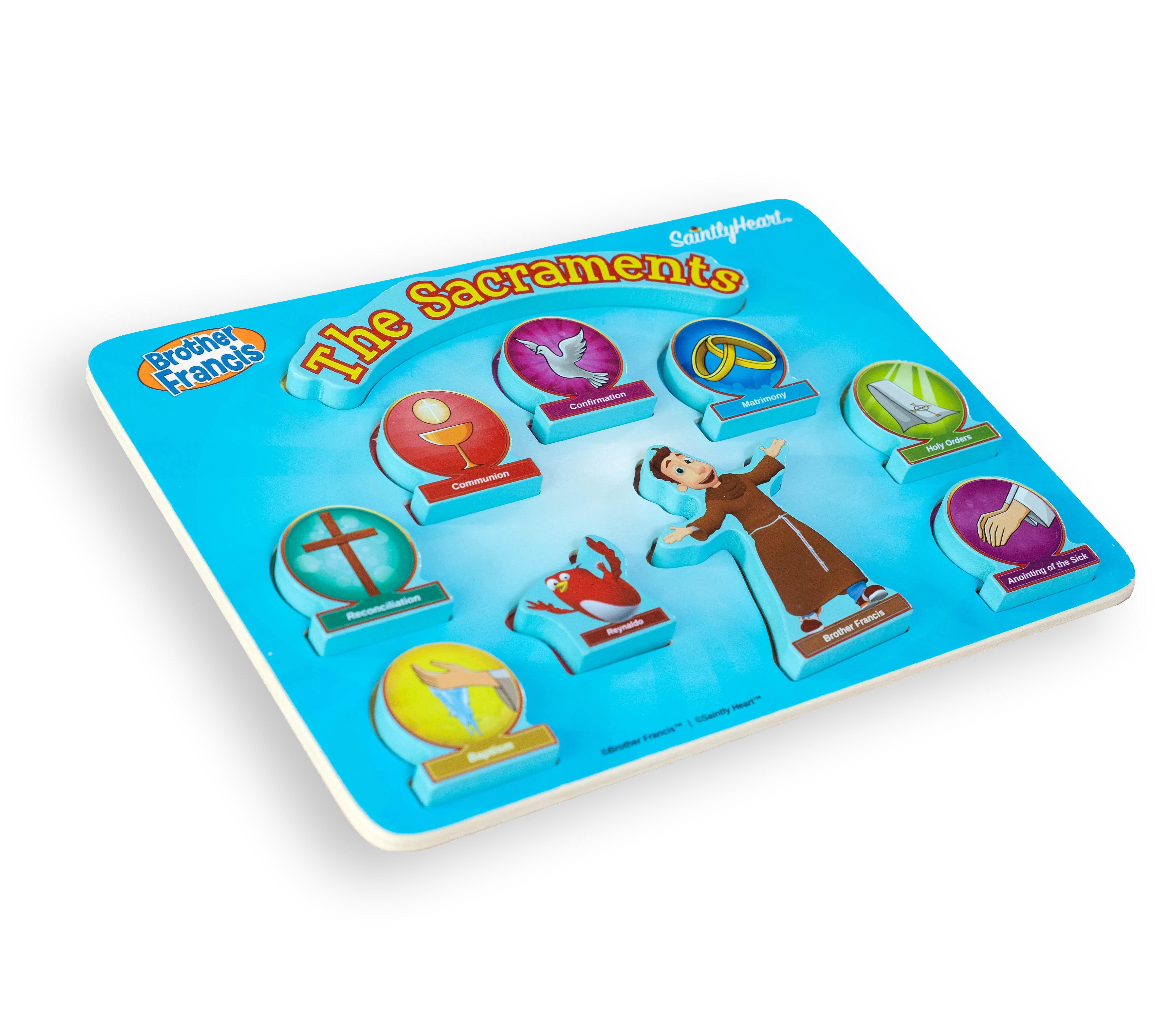 Church Playset and Sacraments Puzzle Toy Bundle