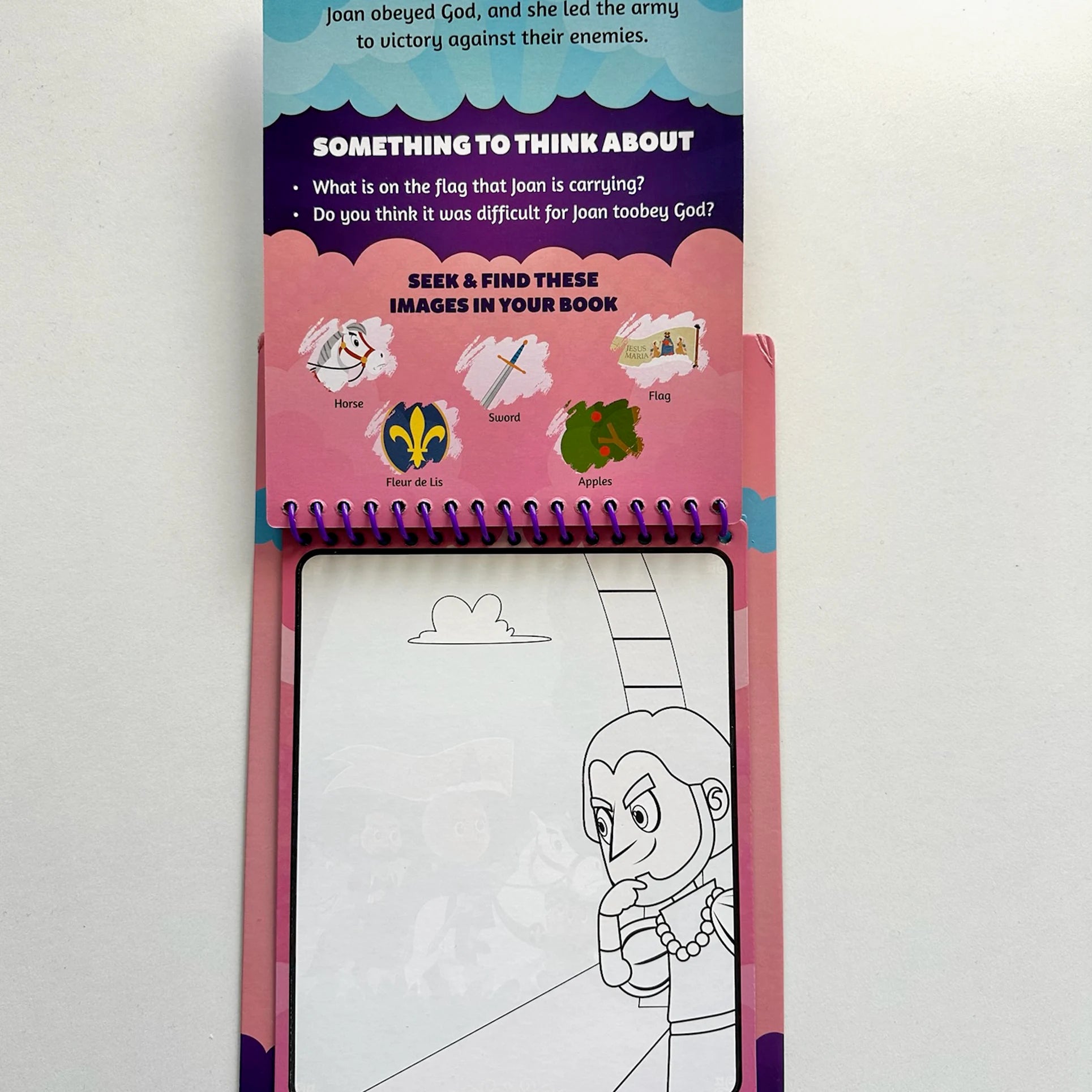 God’s Princesses: Splash & Color Fun – Saint Joan of Arc