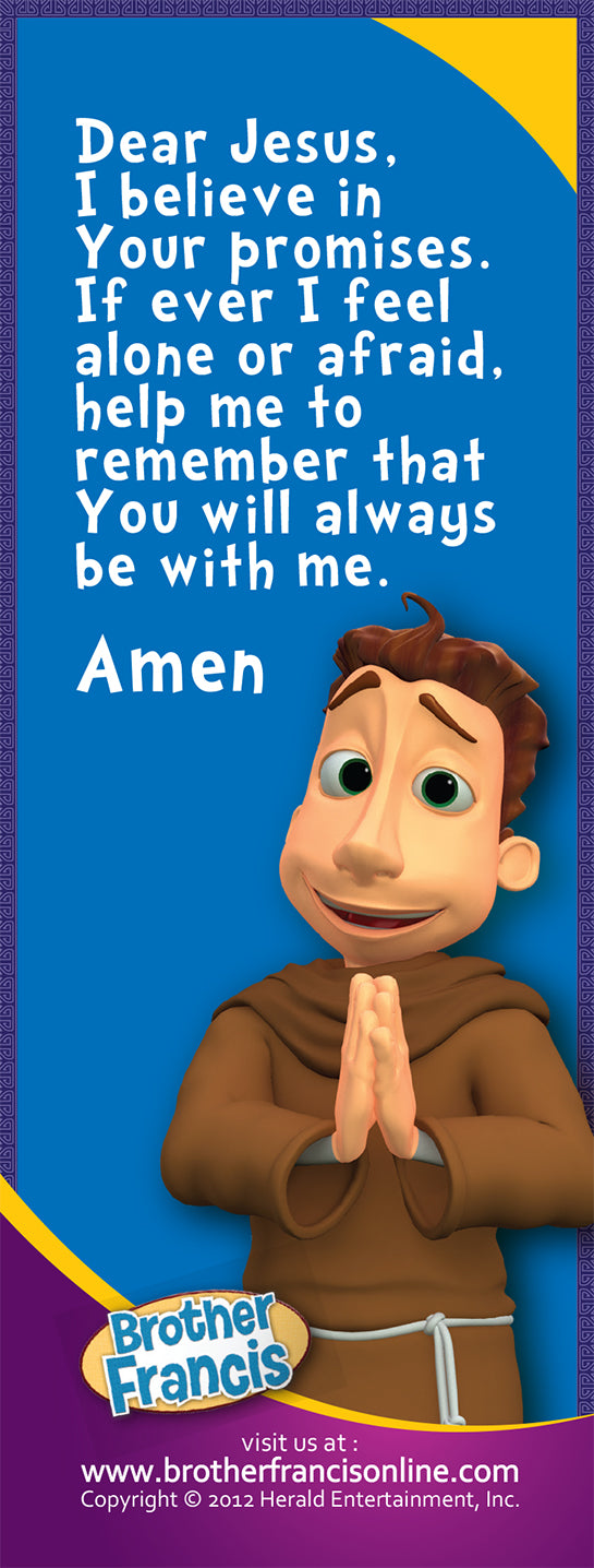 Bookmark - I am with you always. Matthew 28:20 back