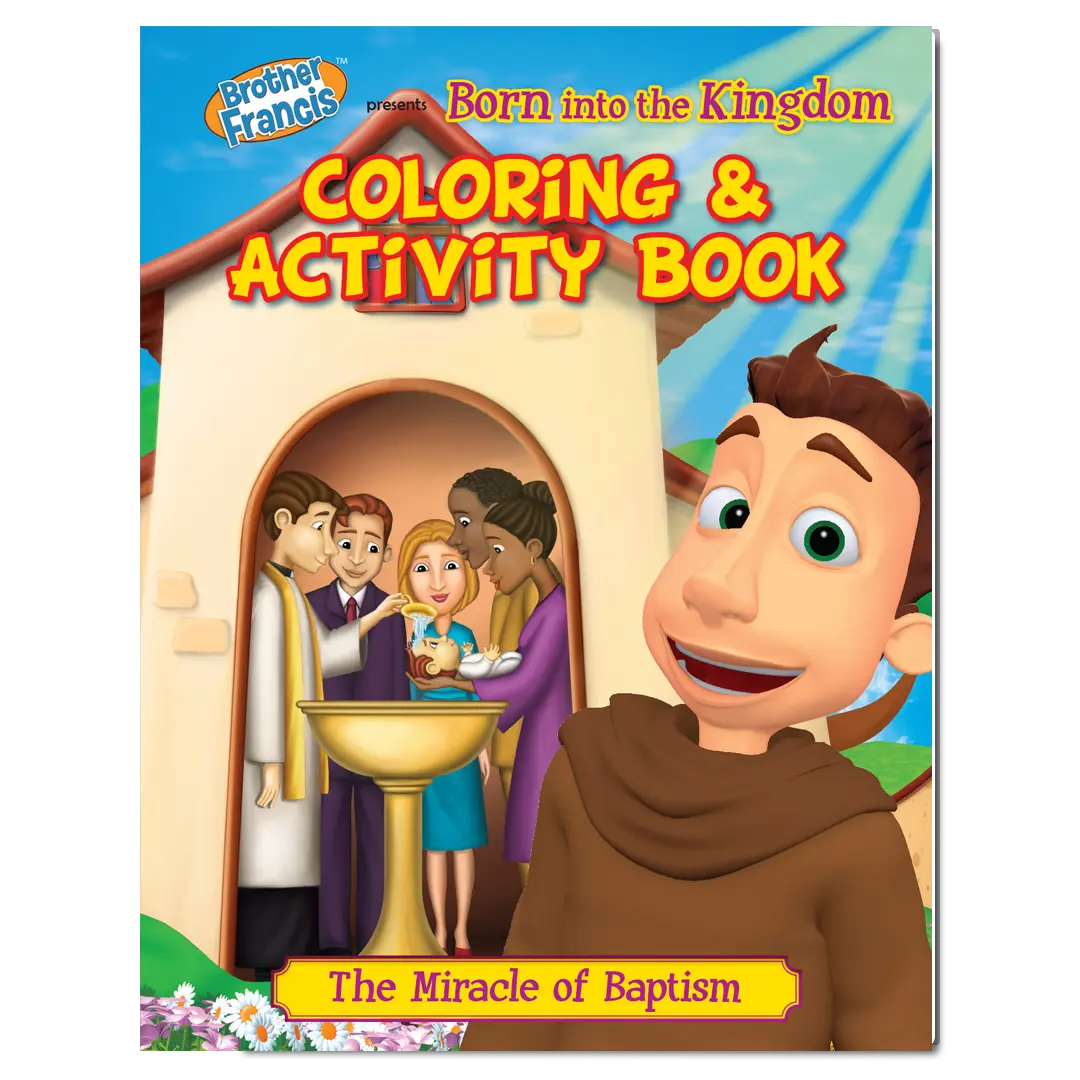 Brother Francis Coloring Book - Ep.05: Born into the Kingdom