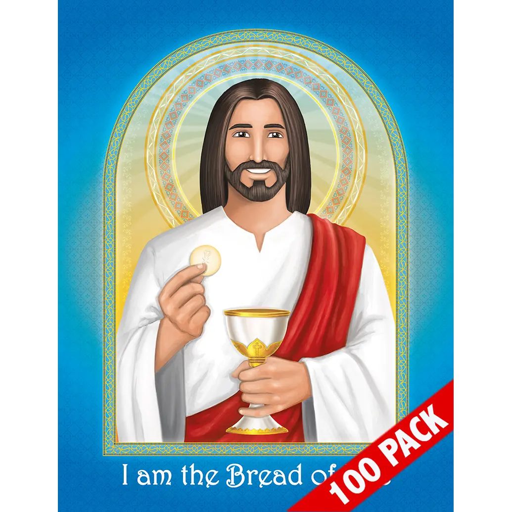 100 Pack of Brother Francis Mini Poster - Bread of Life