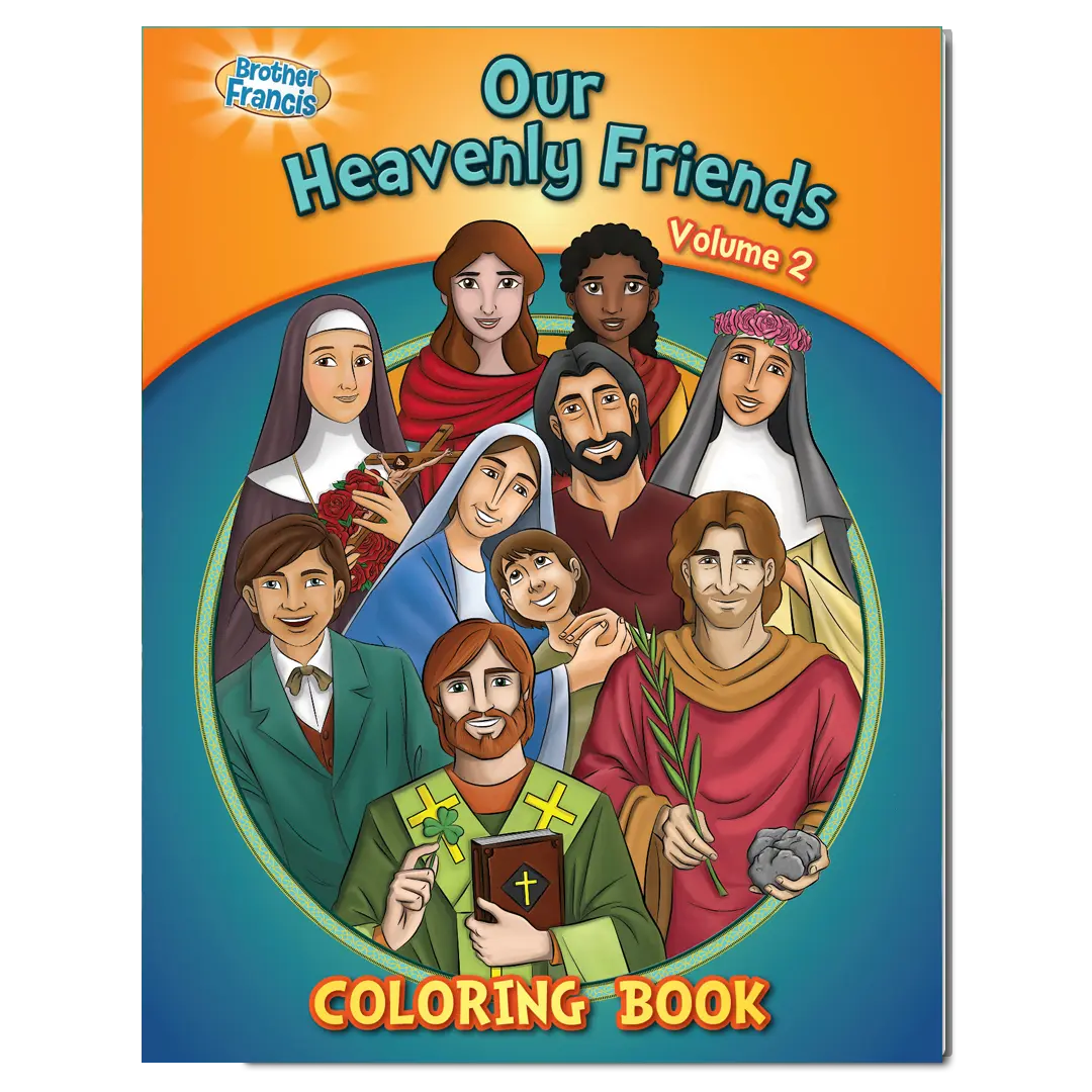 Coloring Book: Our Heavenly Friends vol.2