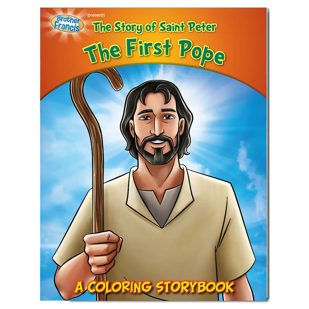 Coloring Storybook: Saint Peter The First Pope