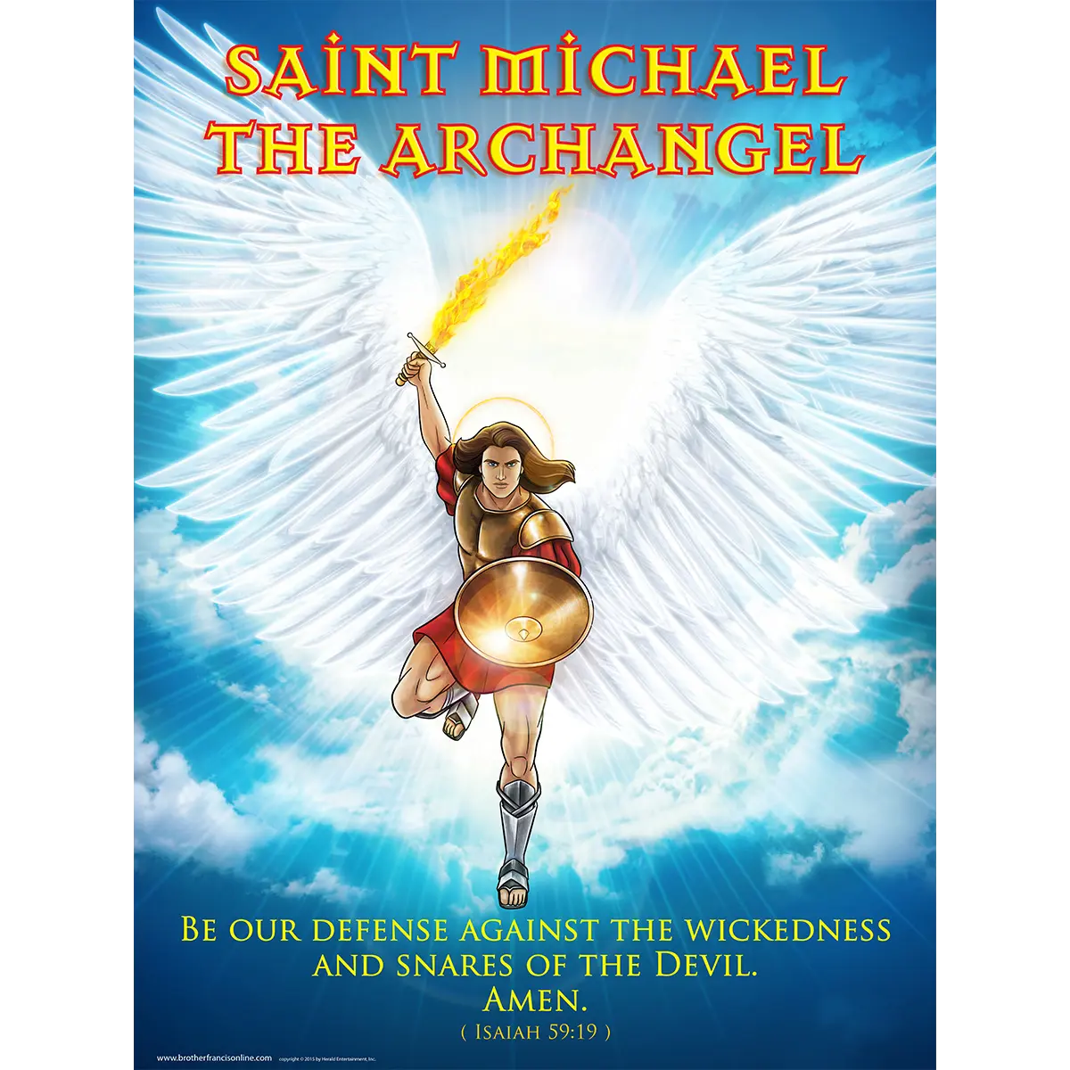 Saint Michael Poster