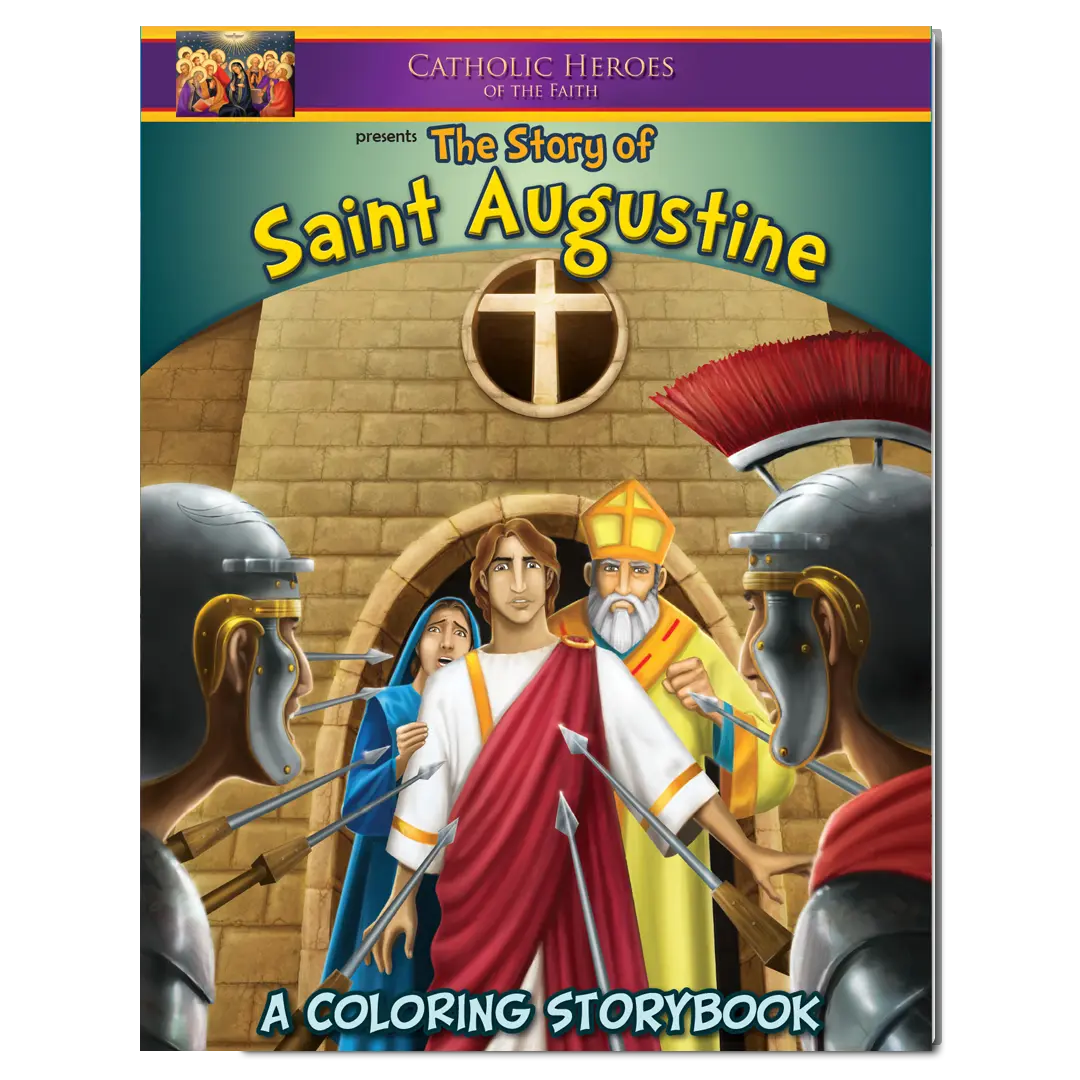 Coloring Storybook: The Story of Saint Augustine