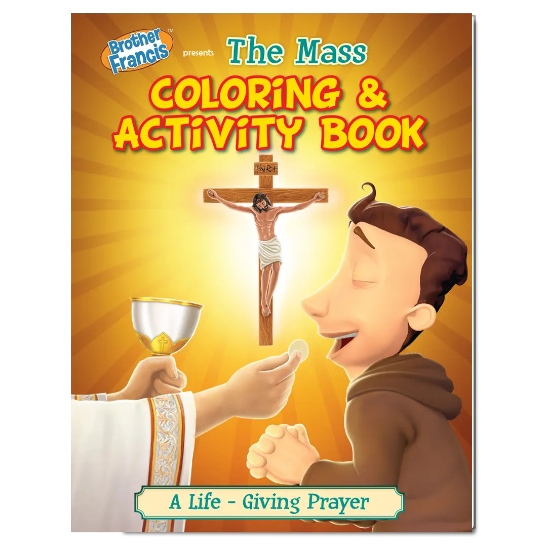 Brother Francis Coloring Book - Ep.06: The Mass