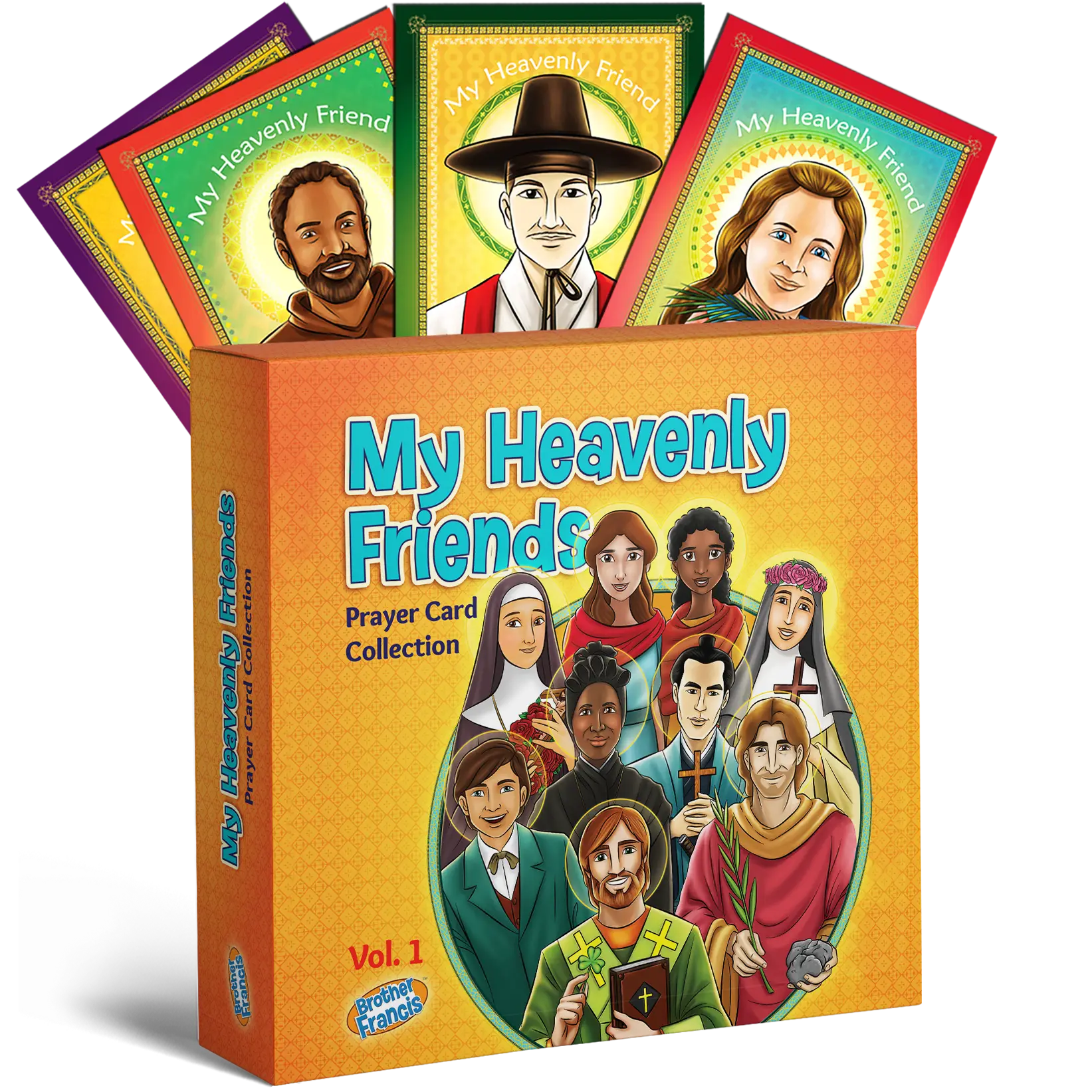 My Heavenly Friends Prayer Card Collection - Set of 70