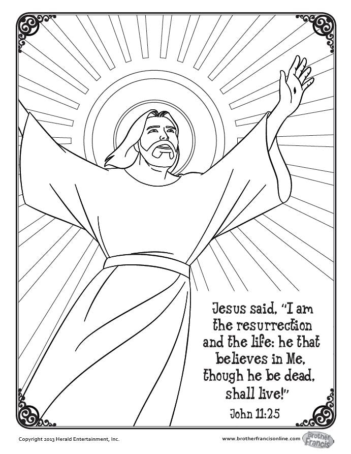 Download and Print - Easter Coloring Page