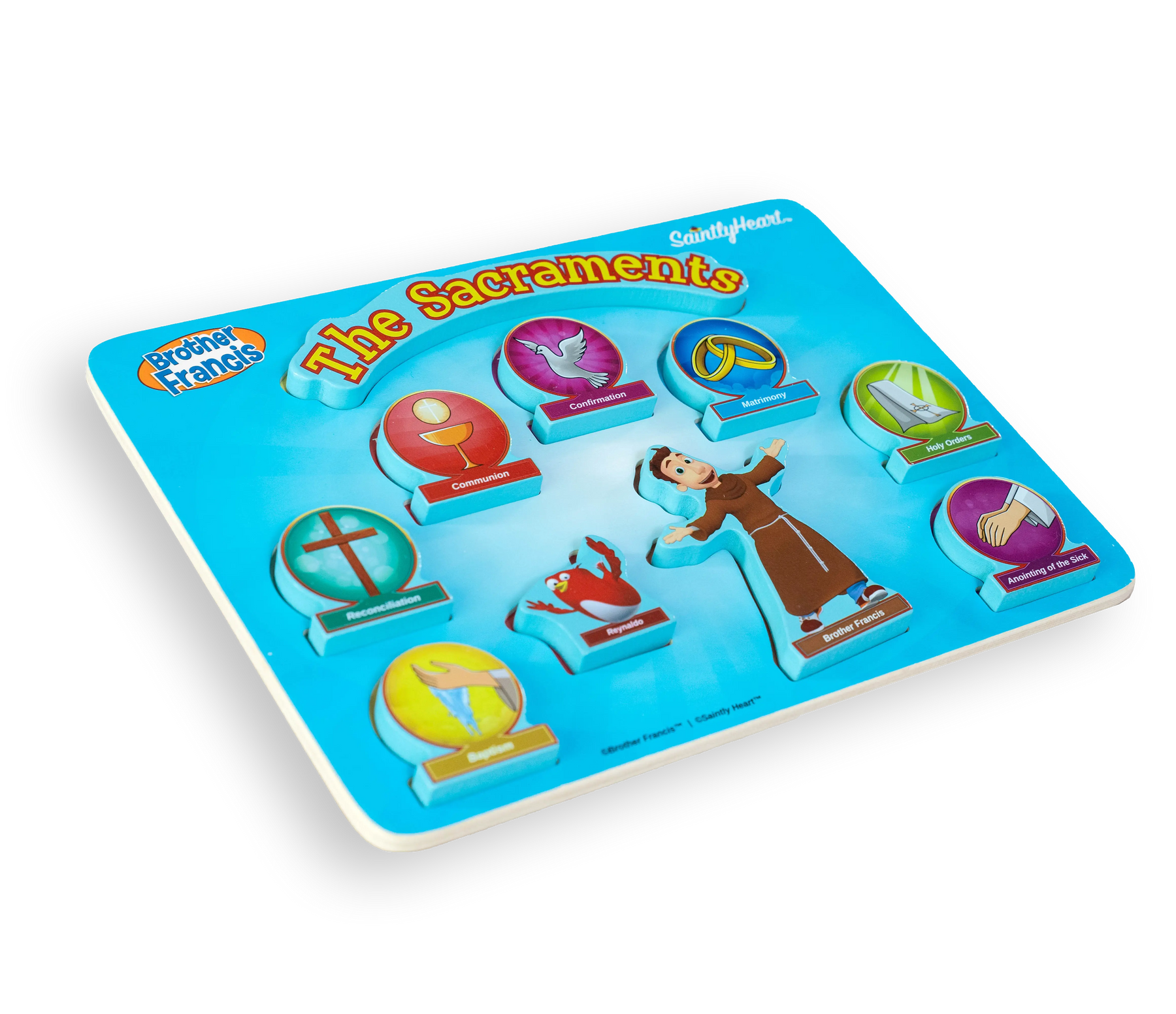 Church Playset and Sacraments Puzzle Toy Bundle