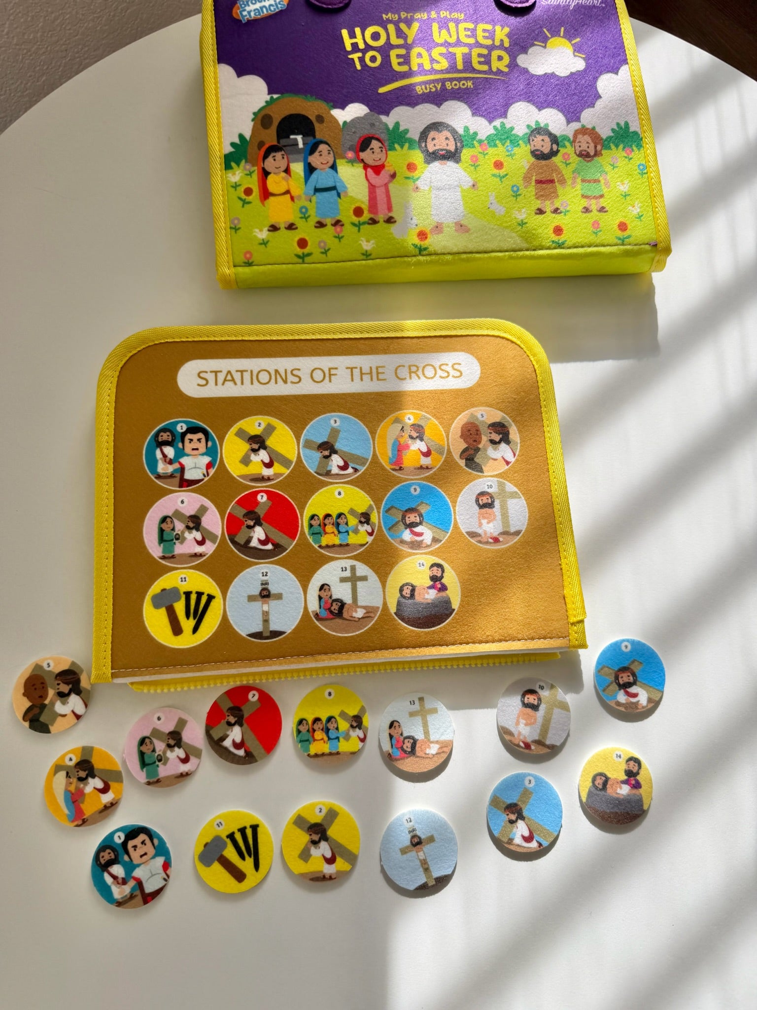 My Pray & Play Holy Week to Easter Busy Book - A Quiet Felt Book