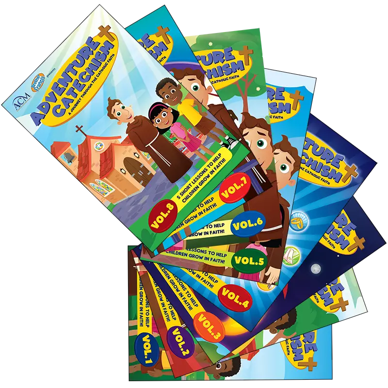 8 books in Adventure Catechism Catholic Curriculum