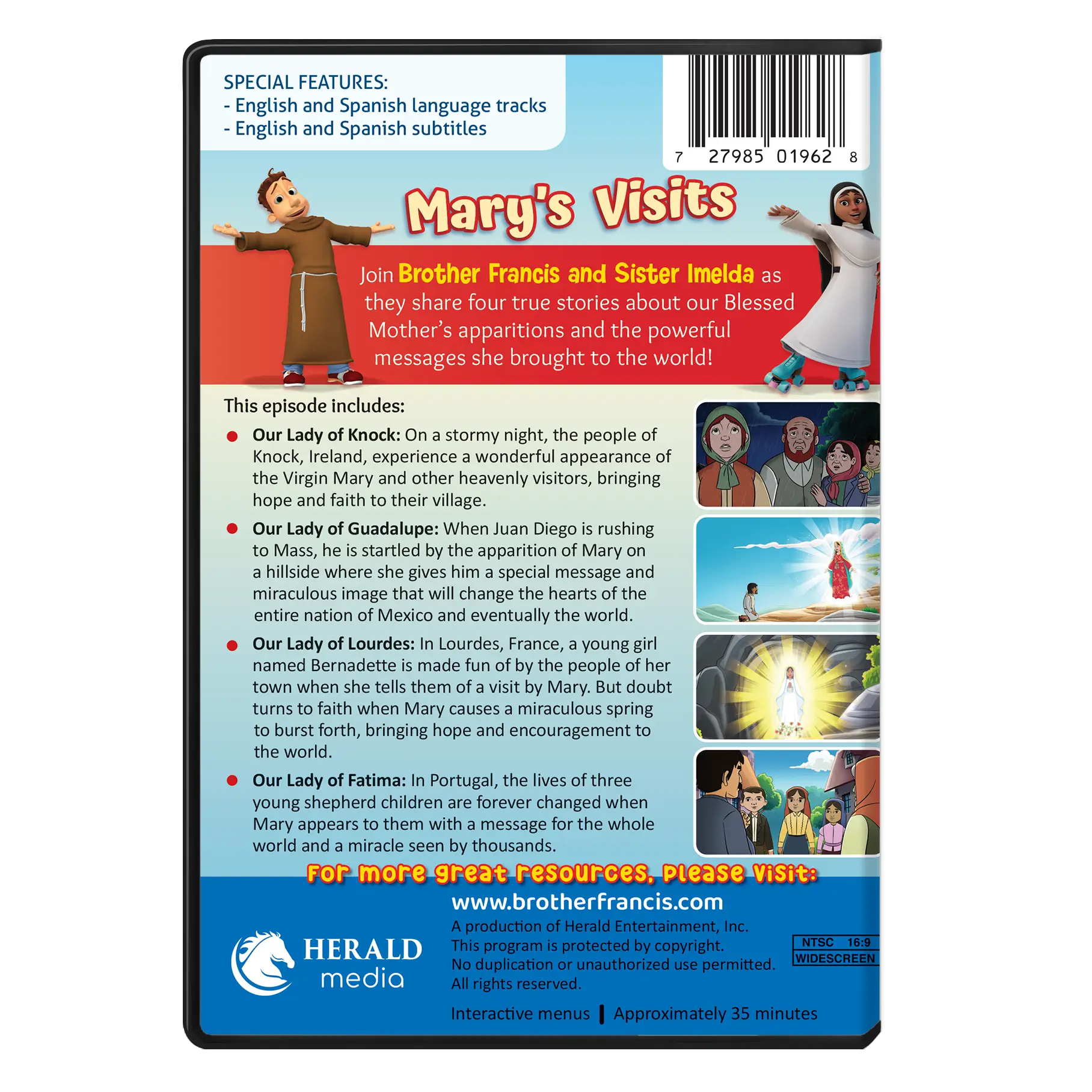 Brother Francis DVD Ep. 24: Mary's Visits