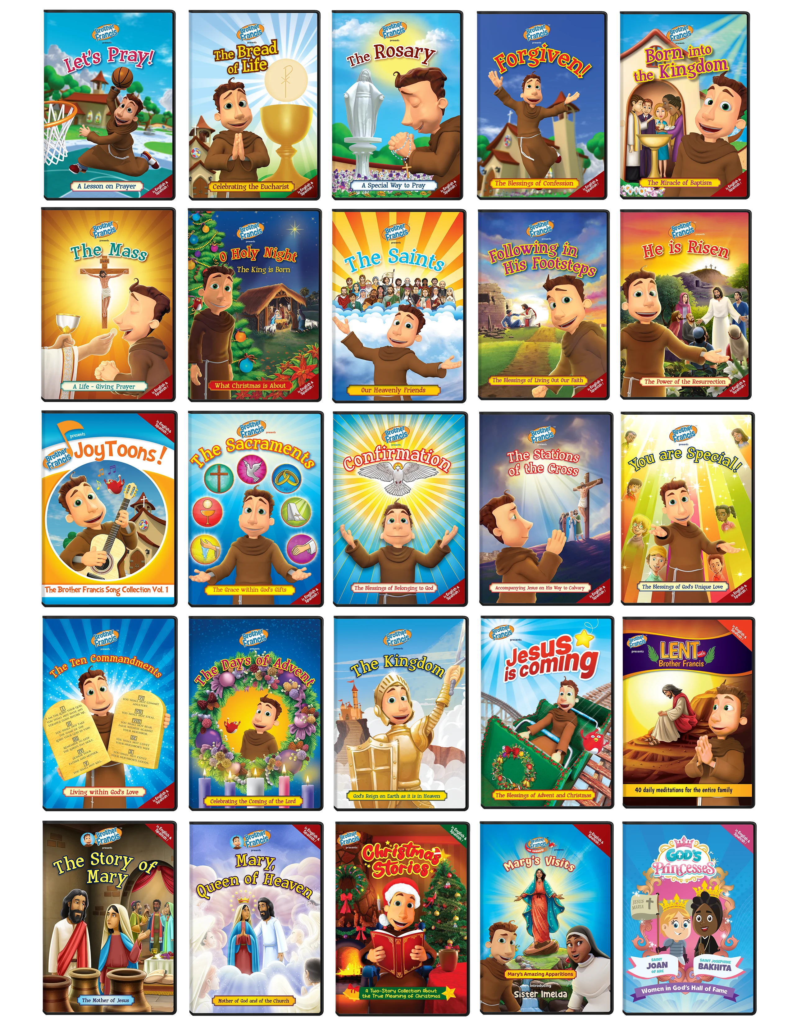 Brother Francis 25 DVD Bundle