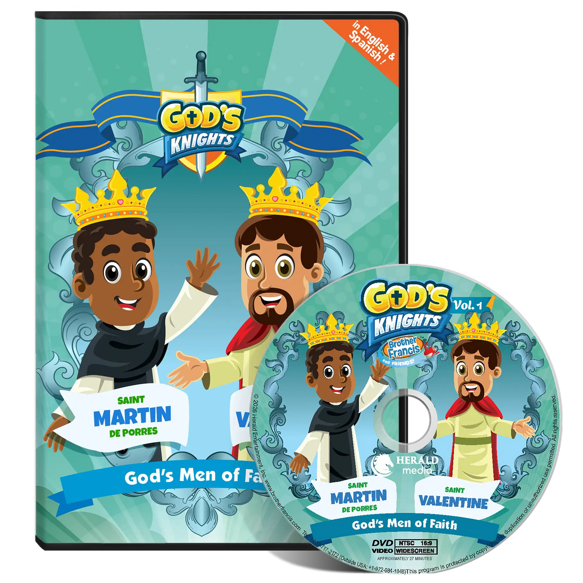 Brother Francis DVD Ep. 27: God's Knights Vol. 1 - St. Martin de Porre