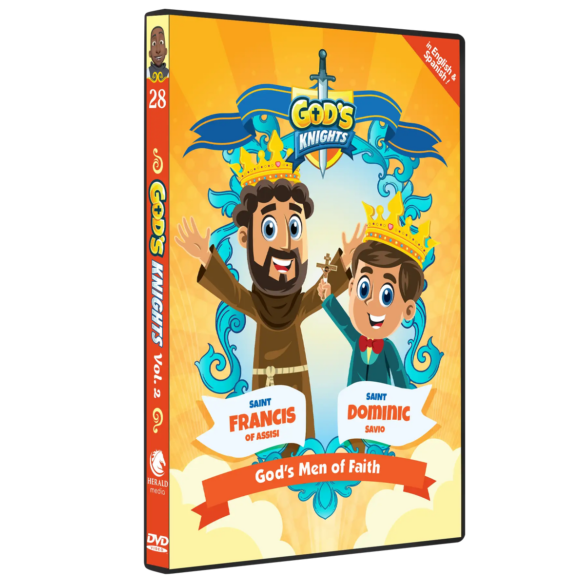 Brother Francis DVD Ep. 28: God's Knights Vol. 2 - St. Francis of Assisi and St. Dominic Savio