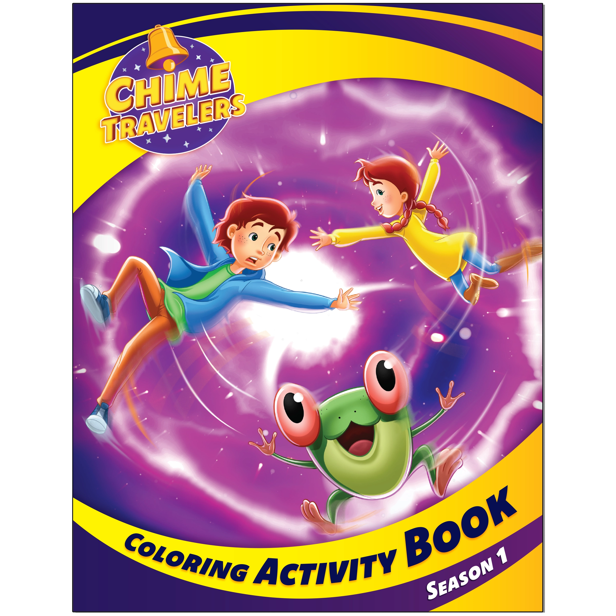 Chime Travelers Season 1 Coloring Activity Book