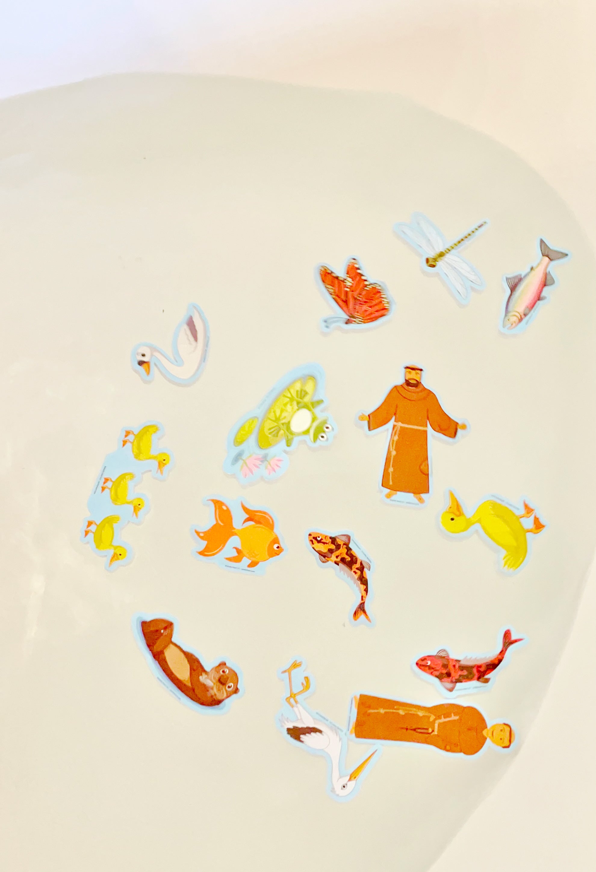 Saint Francis & Friends Bath Set