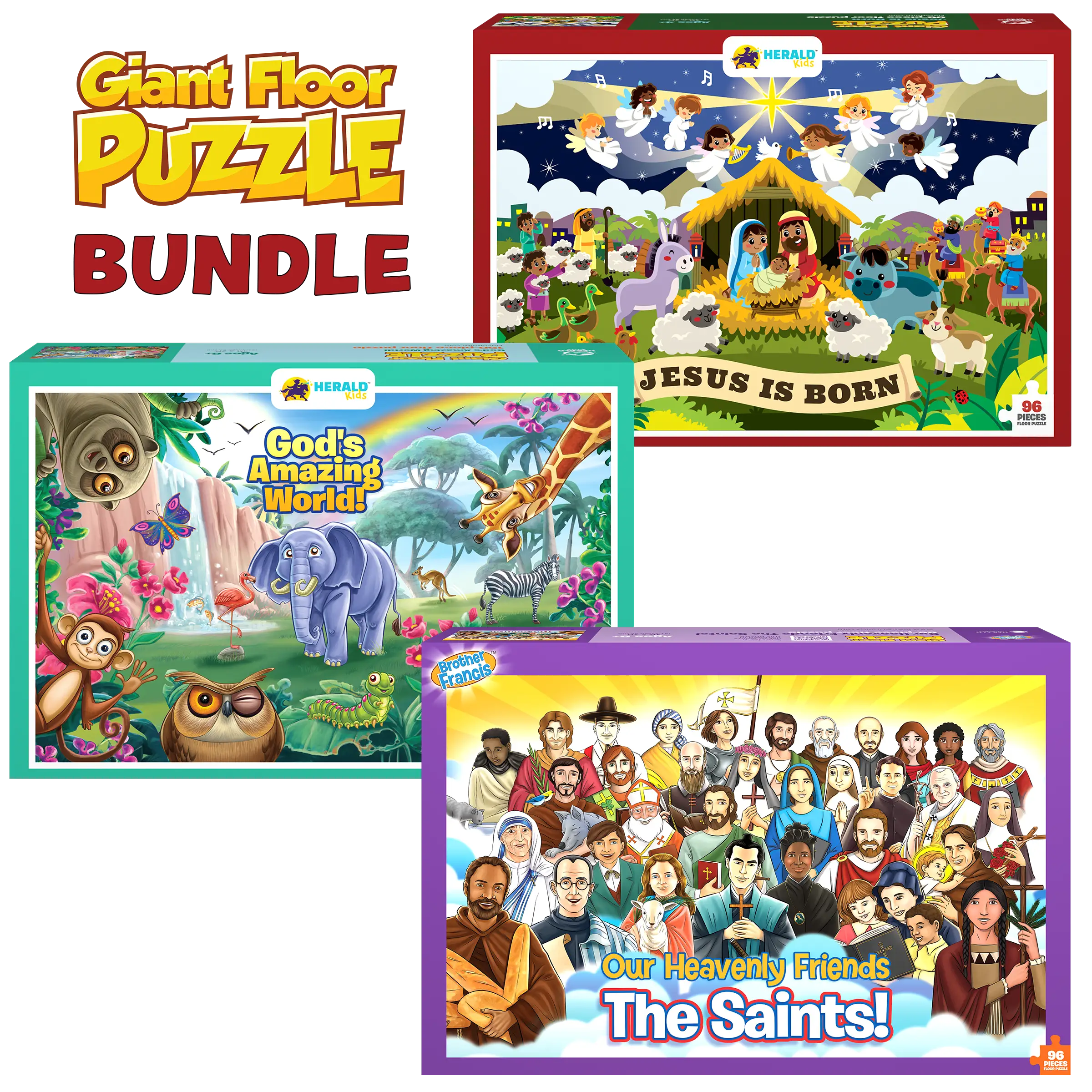 Bundle: Giant Floor Puzzles