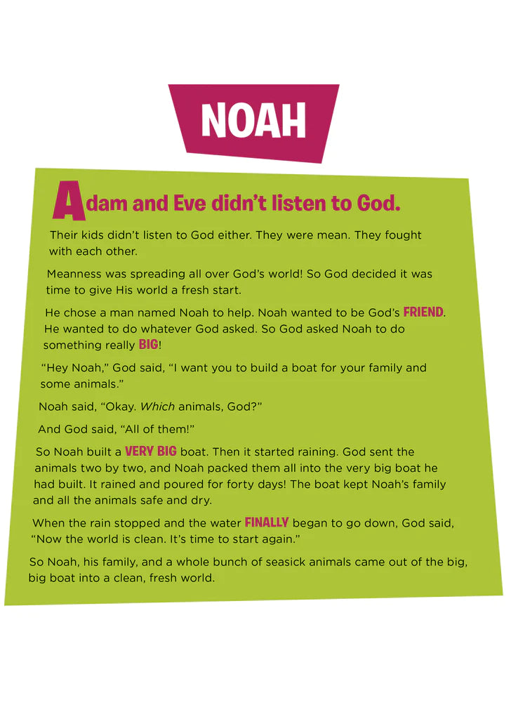 Minno Laugh and Grow Bible for Little Ones