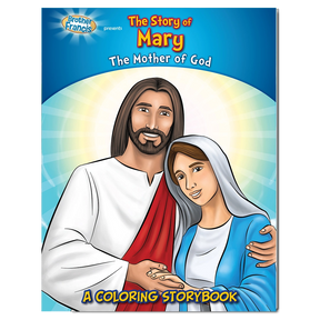 The Story of Mary coloring storybook