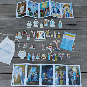 NEW! The Rosary Pray and Play Set by Saintly Heart & Brother Francis