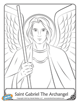 Download and Print - Saint Gabriel the Archangel