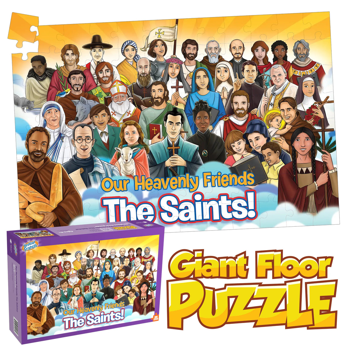 The  Saints Giant Floor Puzzle