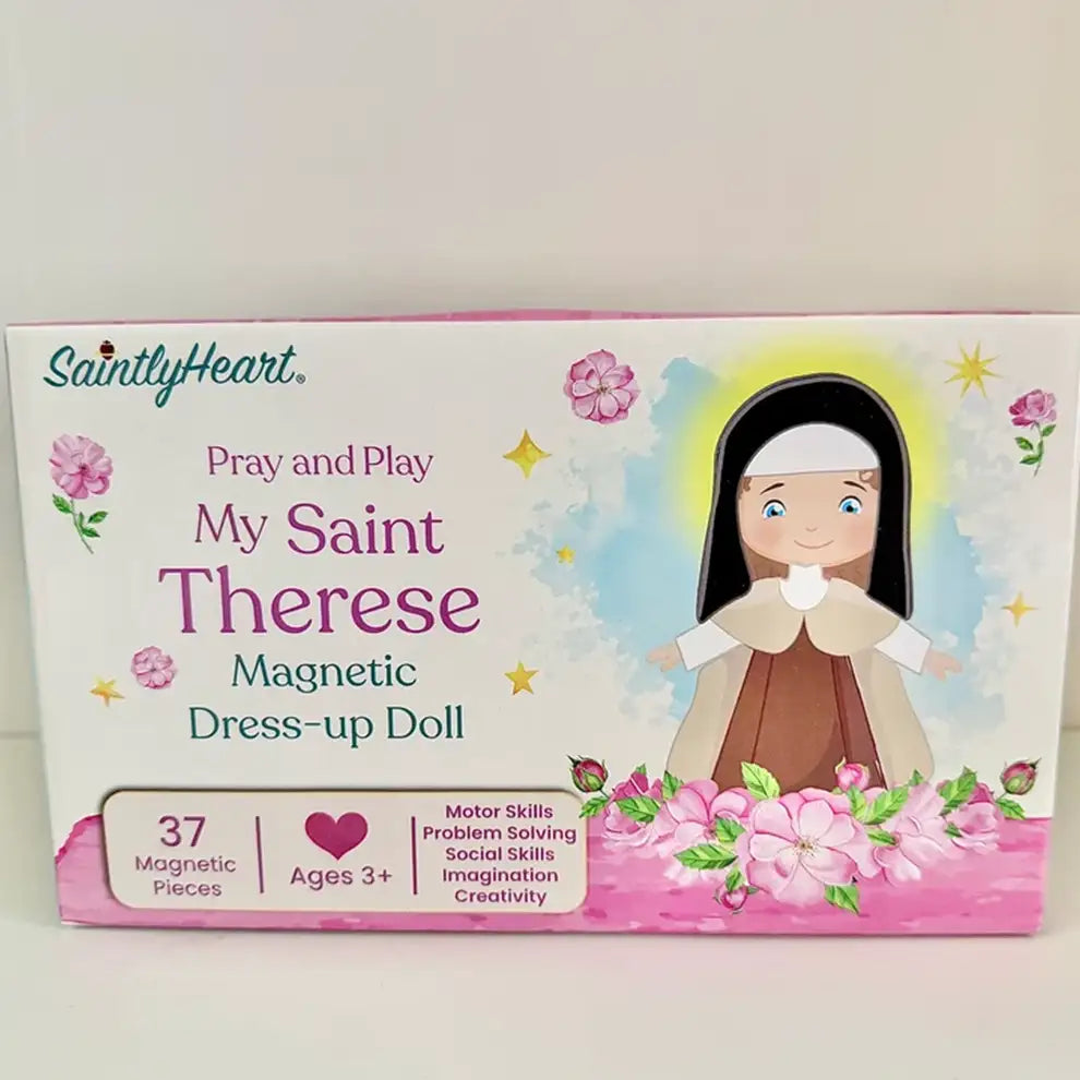 St. Therese Magnetic Wooden Dress-up Doll