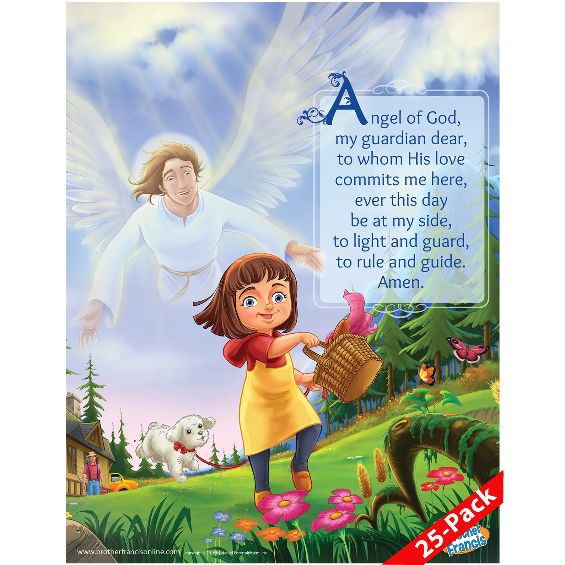 Brother Francis Mini Poster - Angel of God