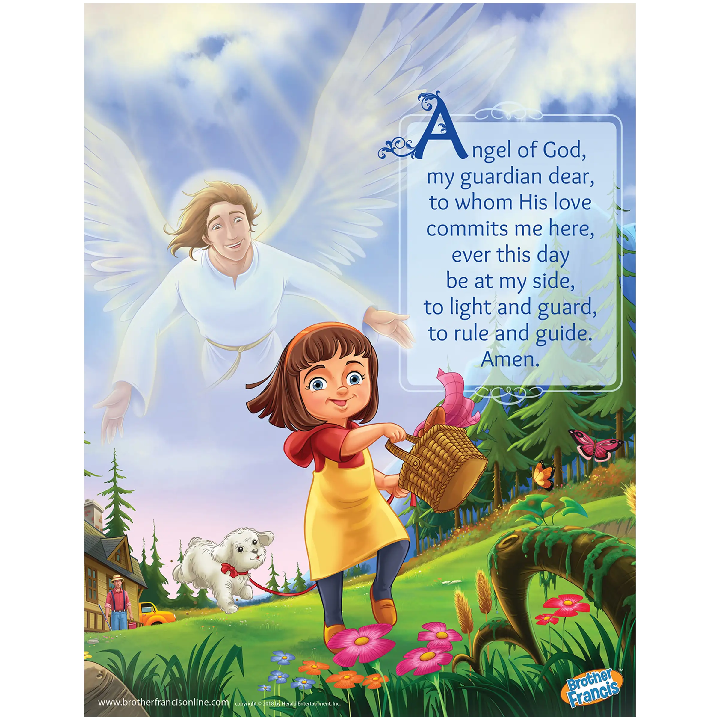 Brother Francis Mini Poster - Angel of God